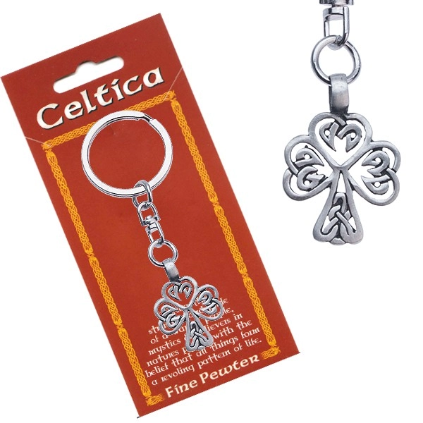Levně Přívěsek na klíče, kovový, keltský motiv stromu