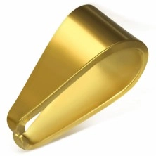 Zlatý náhradní háček z chirurgické oceli, 4 x 9 mm