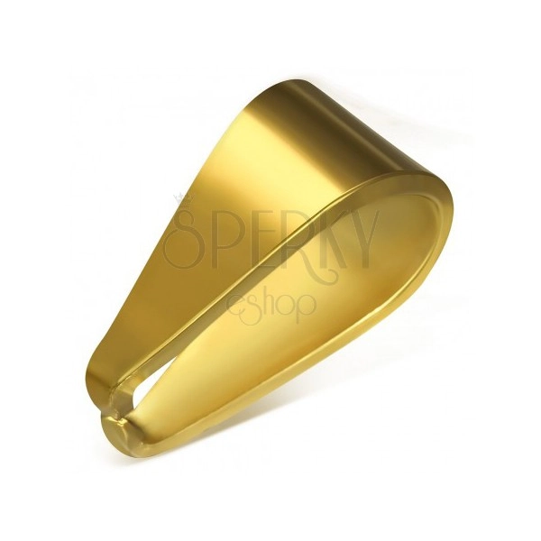 Zlatý náhradní háček z chirurgické oceli, 4 x 9 mm