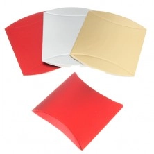 Dárková krabička z papíru, lesklý povrch, různé barevné odstíny