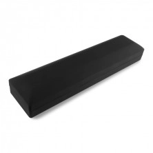 Dárková krabička na náramek s LED světlem - matná černá barva, podlouhlý tvar