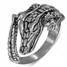 Prsten z oceli - krokodýl